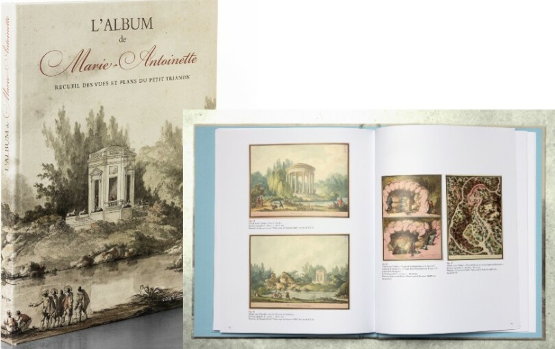 L’album de Marie-Antoinette, Château de Versailles et In fine éditions d’art.